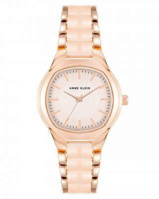 Anne Klein Analog Pink Dial Women's Watch-AK3992LPRG