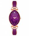 Anne Klein Quartz Analog Purple Dial Plastic Strap Watch for Women-AK4018PRRG...