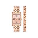 ANNE KLEIN Womens 25 mm Fall 22 Rose Gold Dial Metal Analog Watch - AKB3990RGST...