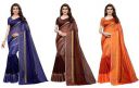 Anni Designer Cotton Saree with Blouse Piece (Pack of 3)...