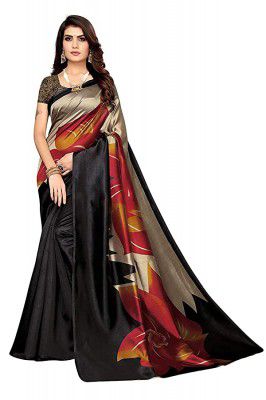 ANNI DESIGNER Womens Art Silk Saree with Blouse Piece