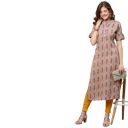 ANNI DESIGNER Women's Crepe Printed Straight Kurta (Noki STY India Green_S_India Green_Small)...