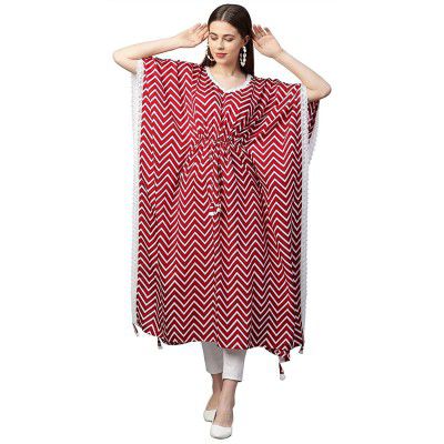 ANNI DESIGNER Womens Crepe Traditional Straight Printed Kurta (Hithaa-Crepe-All)