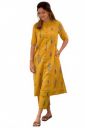 ANNI DESIGNER Women's Rayon Viscose Floral Straight Kurta with Pant...