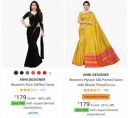 ANNI DESIGNER Women's Saree @ ₹139...