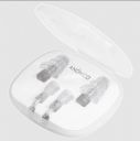 ANOMEO Sleep Silicone and Polypropylene Earplugs (Special Filter to Reduce Loud Noise, 2425, Grey)...
