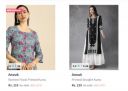 Anouk Women's Kurtas at minimum 80% off...