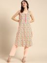 AnoukFloral Printed Regular Kurta with Trousers...