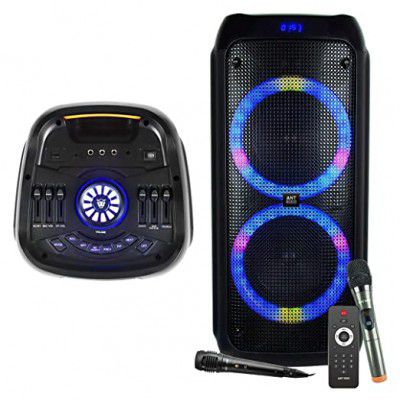 Ant Audio Rock 750 Portable Party Karaoke Bluetooth Speaker & FM Radio - 75 watt