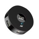 Ant Booster 422 USB Hub 3.0, 4-Port Round USB Splitter...