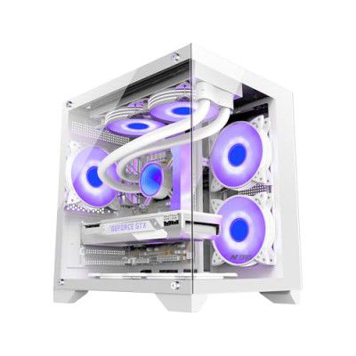 Ant Esports Crystal Z2 Mid-Tower Computer Case/Gaming Cabinet