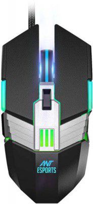 Ant Esports GM 90 wired gaming mouse Wired Ambidextrous Optical Gaming Mouse (USB 2.0, Black)