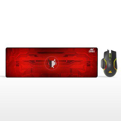Ant Esports GM320 Gaming Mouse + MP300 Mouse pad - Extra Large