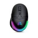 Ant Esports GM325 PRO Mini Wireless Static RGB Gaming Mouse, 2.4G Wireless, 5 Buttons, USB Nano Receiver, Black...