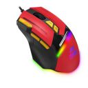 Ant Esports GM333 RGB Wired High End Optical Ergonomic Gaming Mouse with 12800 DPI 1.5M Braided Cable Comes - Black/Red/Yellow...