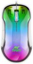 Ant Esports GM610 7D Crystal Full RGB, DPI Up to 12800 Wired Ambidextrous Optical Gaming Mouse  (USB 3.0, White)...
