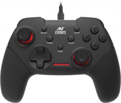 Ant Esports GP 100 Gaming Wired Gamepad Controller Joysticks for PC ( Windows XP/7/8/8.1/10 ) / PS3 / Andriod/Steam USB Gamepad  (Black, For Android)