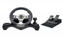 Ant Esports GW190 Race Steering Wheel, Universal USB I 270 Degree rotation with 2 Large Pedals and Shifter Compatible for PC, Xbox One,Xbox Series X/S,PS4,PS3,Nintendo Switch& Android TV–Black Silver...