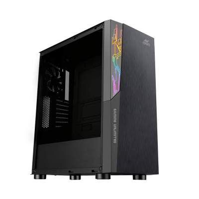 Ant Esports ICE-120AG Mid Tower Computer Case I Gaming Cabinet Supports ATX