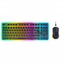 Ant Esports KM730 Pro Gaming Wireless TKL Keyboard Mouse Combo Rechargeable RGB Backlit Tenkeyless Compact 87 Keys 6 Button...