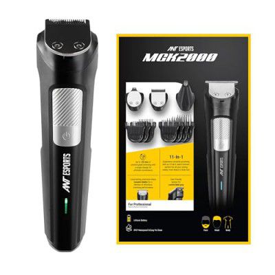 Ant Esports MGK2000 11in1 Multi-Functional Cordless Hair Clipper Beard Trimmer Shaver Kit
