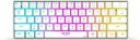 Ant Esports MK 1500 Mini / 60% Pro RGB, Type-C Charging, 1000 mAh battery, Membrane Wireless Gaming Keyboard...