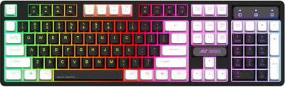 Ant Esports MK1400 / Rainbow LED Illumination, White and Black Keycaps