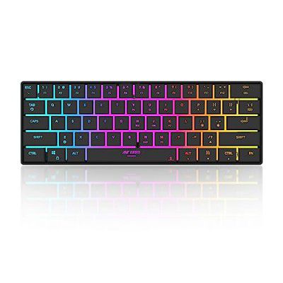 Ant Esports MK1500 BT Mini 60% Pro RGB Wireless Gaming Keyboard - Black.