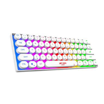 Ant Esports MK1500 Retro Style Mini 60% Pro RGB Wireless Gaming Keyboard