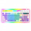 Ant Esports MK1900 RGB Wired Gaming Keyboard with Volume Knob & Alarm Clock...