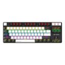 Ant Esports MK4500 Pro TKL, with 80% Mechanical Keyboard, 2.4G/BT5.0/Wired, Wireless Bluetooth Mechanical Keyboard 87 Keys, Gaming Keyboard, Red Switch, Black...