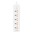 Ant Esports PS500 Power Strips with 5 Universal Socket, 3-meter-long Cord, 2500-Watt – White...