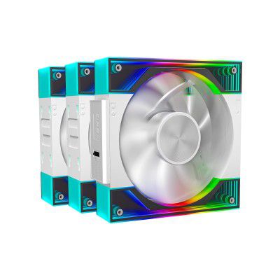 Ant Esports QuartzFlow 3-In-1 120mm ARGB Stackable Case Fan Kit