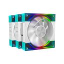 Ant Esports QuartzFlow 3-In-1 120mm ARGB Stackable Case Fan Kit...