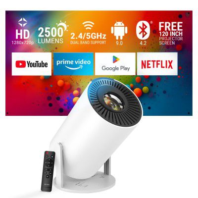 Ant Esports View 521 Smart LED Projector | 1080P & 4K Support
