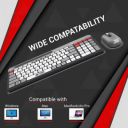 Ant Esports WKM22 Wireless Keyboard& Mouse Combo Set  (Grey / White)...