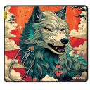 Ant Esports Wolf Mouse Pad 260X210X3mm Anti-fray Stitching, Gaming Mouse Pad ...
