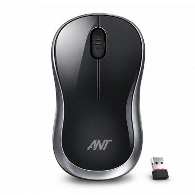 Ant GLOBE15 Wireless Mouse |2.4GHz High-Speed Connectivity |1200 DPI Optical Tracking 