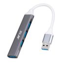 Ant Plus Booster 401 Aluminium Ultra-Thin Type-C to USB HUB - Grey...