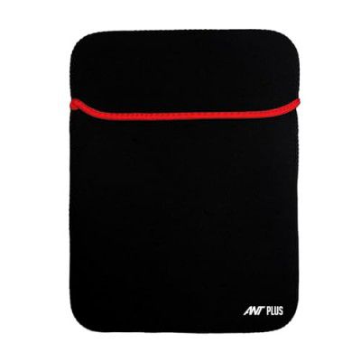 Ant Plus Pavement Sleeve 30, 15.6 Inch Laptop Sleeve Protective Case Soft Carrying Bag Cover Compatible (Black Red)