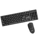 Ant -Wired Full-Size Keyboard and Mouse Combo - Computer Accessories Black, 02...