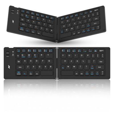 ANT WK150 Ergonomic Foldable Wireless Bluetooth Keyboard