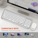 Ant WK250 Nano Wireless USB Keyboard and Mouse combo 105 Keys, 12 Integrated Multimedia Keys, 4 Button Mouse, Upto1600 DP...