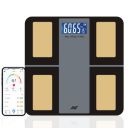ANT Zigma Smart Digital Weighing Machine with App | 30M Warranty – Black...