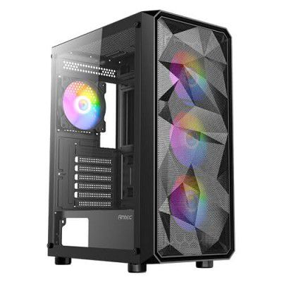 Antec AX83 RGB Elite PC Gaming Case with Side Tempered Glass