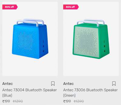 Tatacliq : Bluetooth Speakers at Rs 199