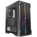 Antec NX series-NX420,1 x 120mm Regular Fan Included,Tempered Glass Side Panel,1xUSB 3.0, 360 mm Radiator in Front and 240mm on Top Support, Mid Tower ATX Gaming Case,Black...