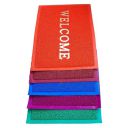 Anti-Skid PVC Printed Welcome Door Mat 58x38 (Multicolour)...