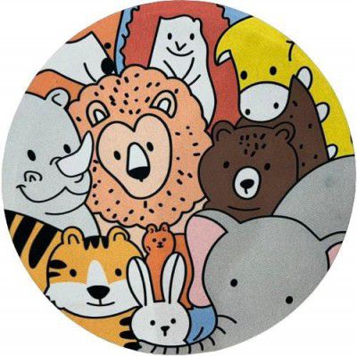 Anti Slip Round Mouse Pad Desktops Computer PC and Laptop for Office and Home (Multicolur)
