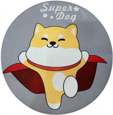 Anti Slip Round Mouse Pad Desktops Computer PC and Laptop for Office and Home (Grey)